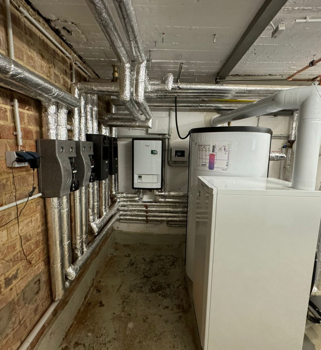 Vaillant Hybrid-Wärmepumpe in einem Bungalow im Raum Aachen 1