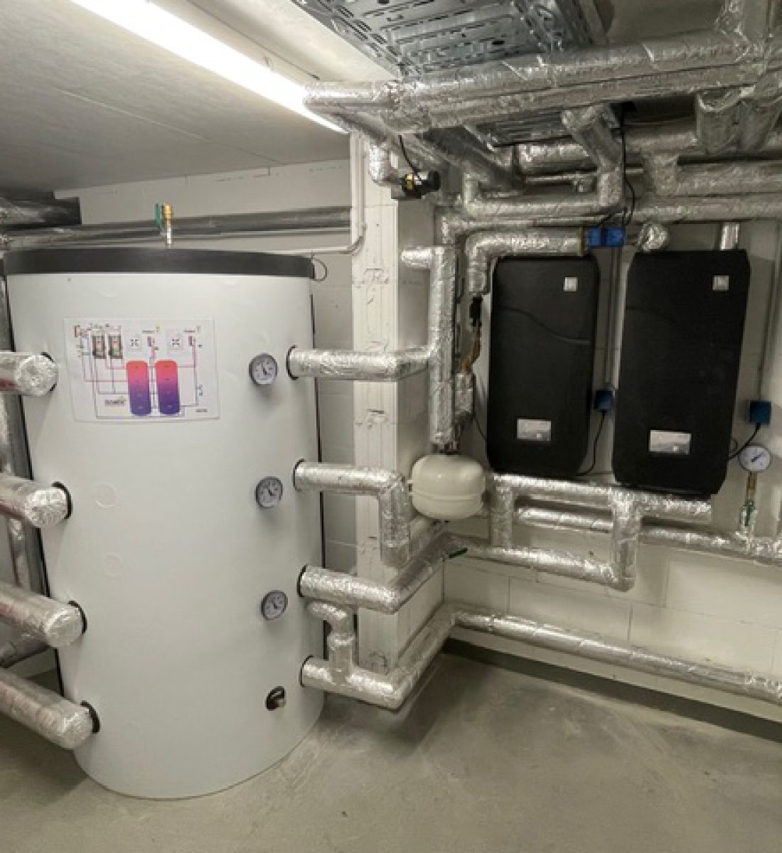 Vaillant Wärmepumpe in einem Mehrfamilienhaus in Jülich 1