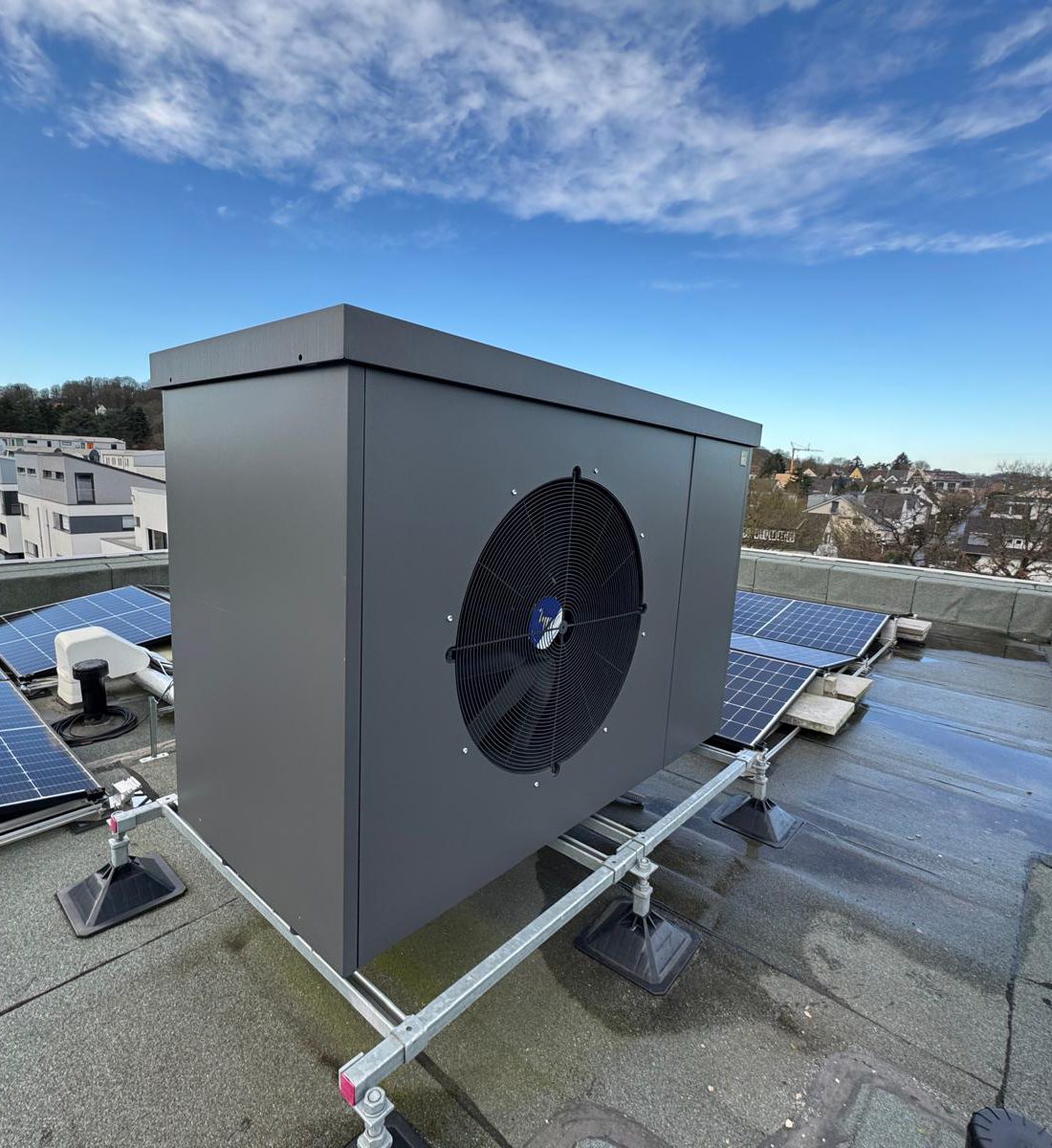 Wärmepumpe von iDM in einem Neubau im Raum Aachen 1